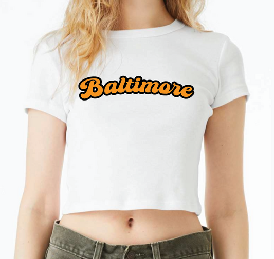 Baltimore Baby Tee