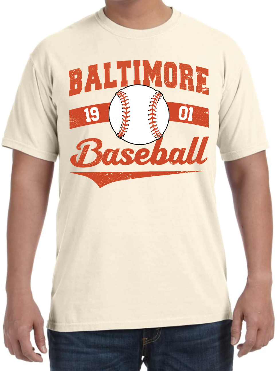Vintage Baltimore Baseball Tee